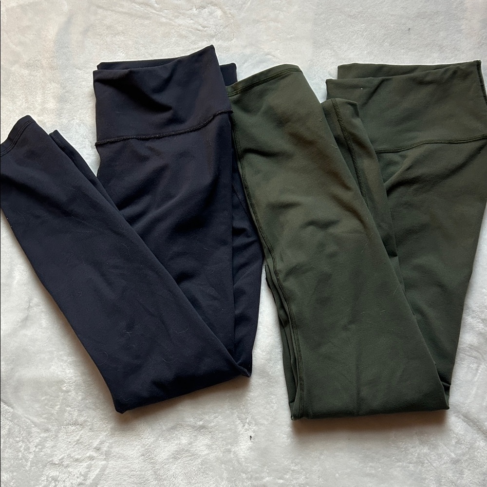Fabletics PowerHold Black Leggings- 2 Pairs